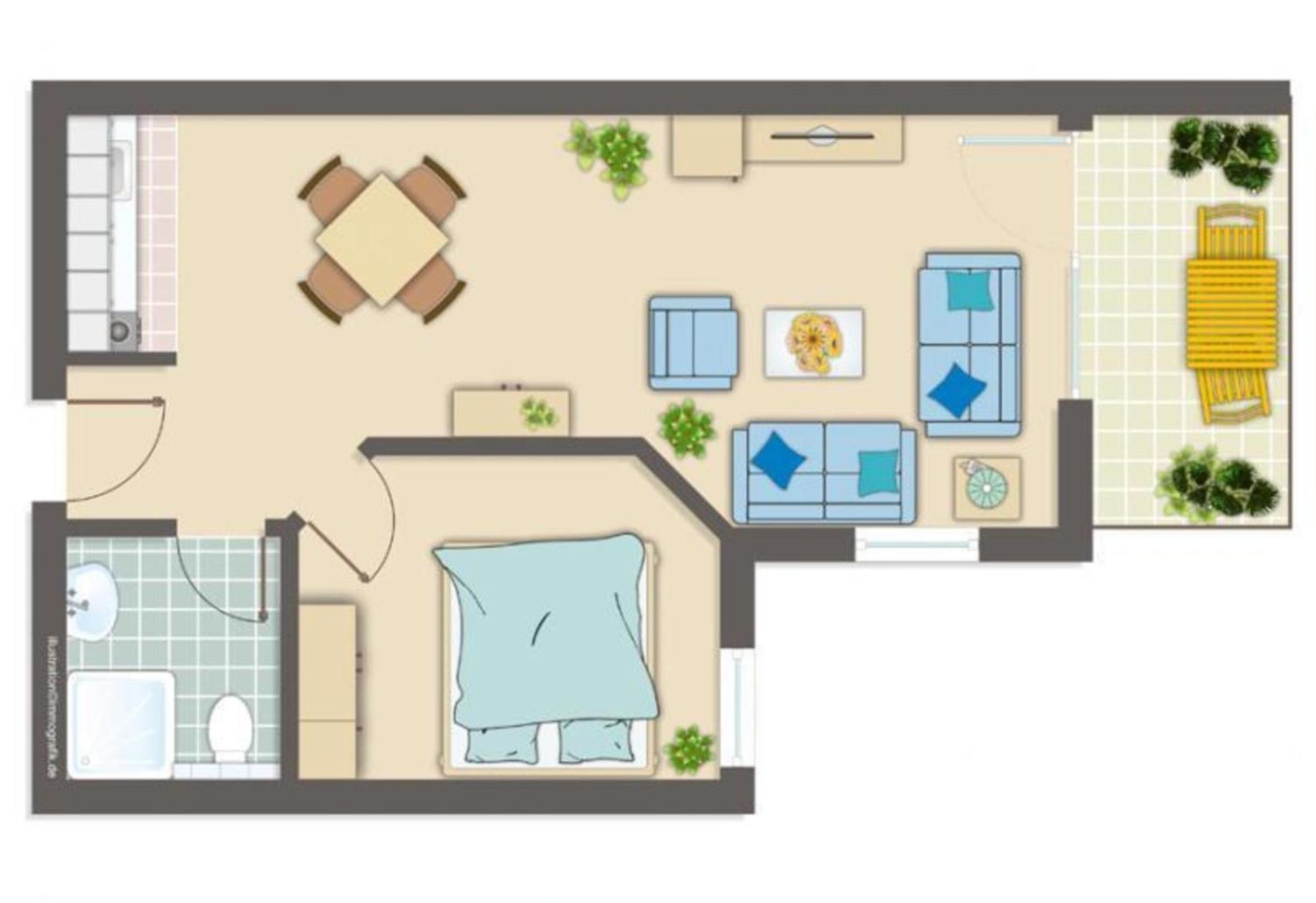 Yachthafenresidenz-Wohnung-7204-915 Кюлунгсборн Екстер'єр фото